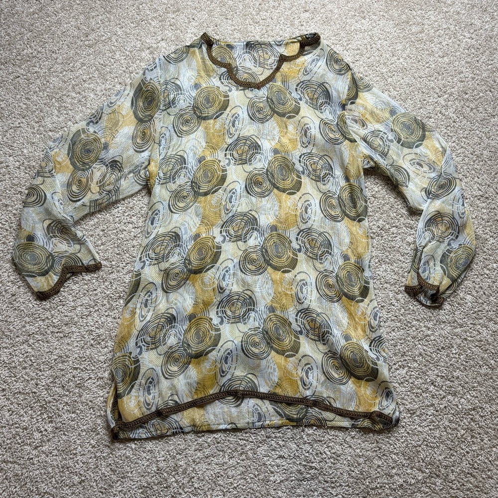 Handmade Moroccan Sheer Tunic